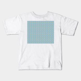 Banana Polk a Dots Pattern Kids T-Shirt